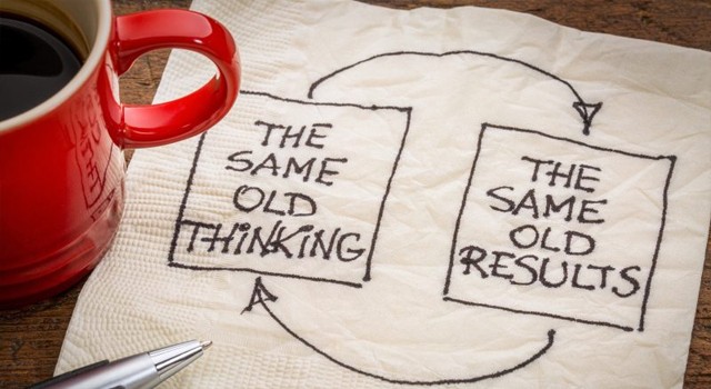 Same Old Thinking illustration