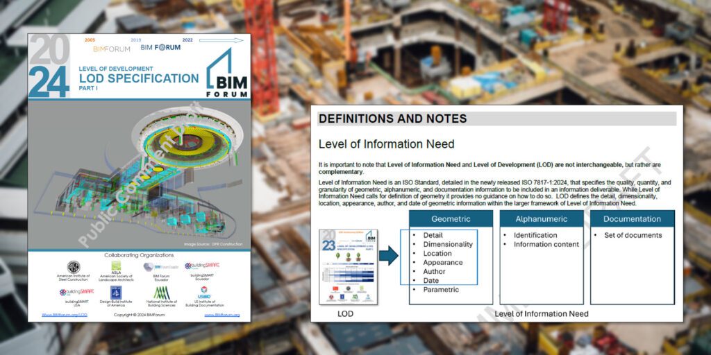 BIMForum 2024 LOD Specification 1 241204 BIMForum LOD Specification 2024 1500x750